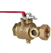 25 mm Brass Forged Test & Drain Valve