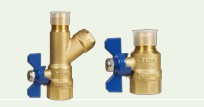 5/8”X 20mm Brass Forged Ball Valve with Strainer set for FCU