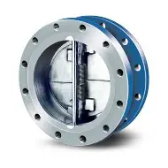 100 mm, Body: CI, Disc: SG Iron, PN 16, Dual Plate Check Valve